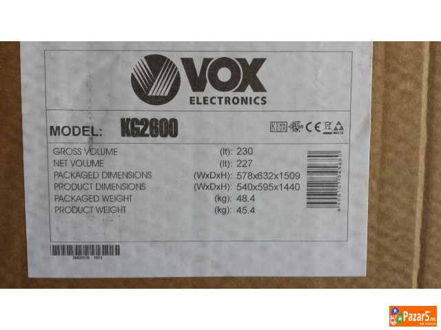 Vox Electronics- KG 2600