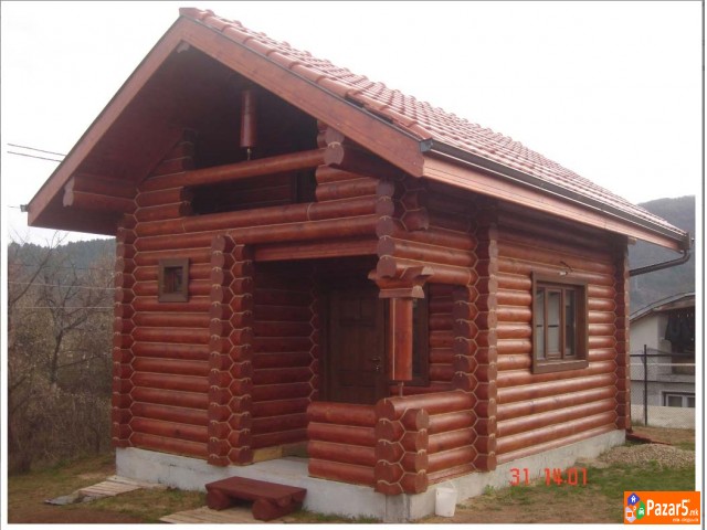 Изградете најдобриот дом за живеење - Руски дрвени