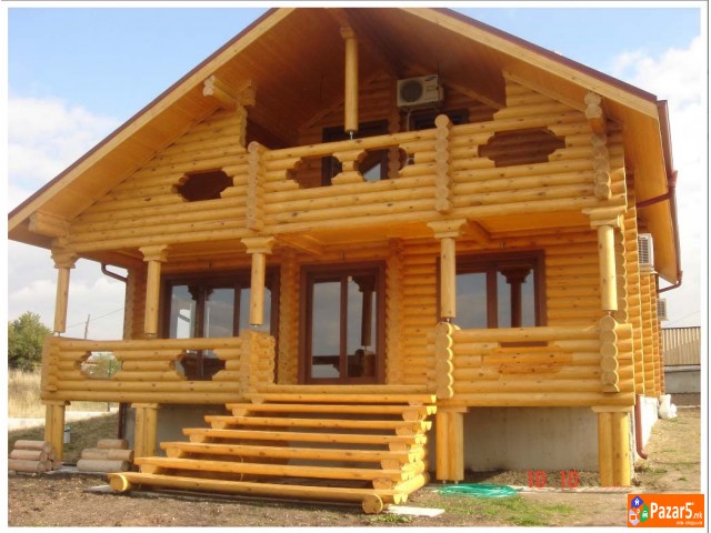Изградете најдобриот дом за живеење - Руски дрвени
