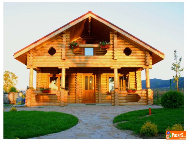 Изградете најдобриот дом за живеење - Руски дрвени