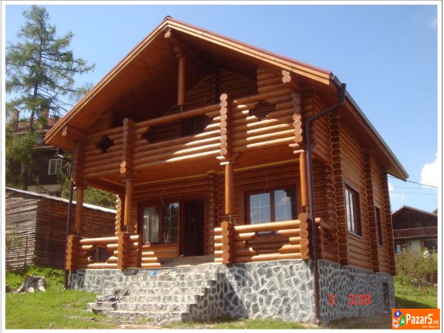 Изградете најдобриот дом за живеење - Руски дрвени