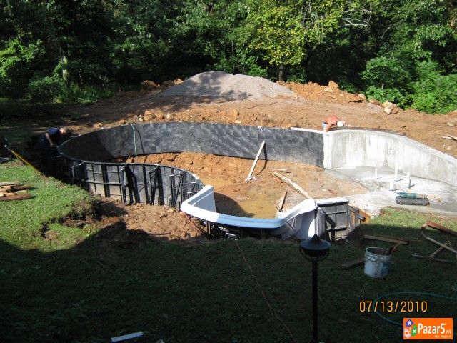 Kopanje Na Temeli, Rovovi Za Komunalni Linii, Isko