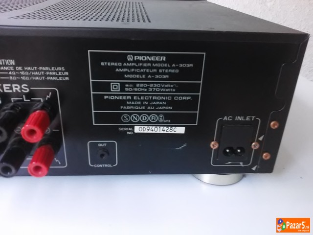  Pioneer А-303r Јапонски Засилувач-Појачало