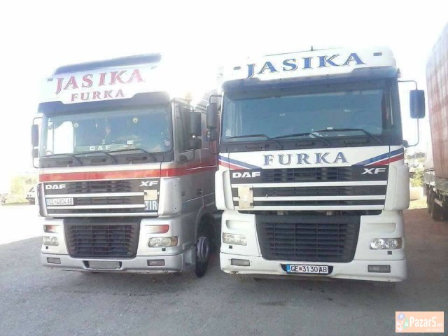 Dva DAF XF 95