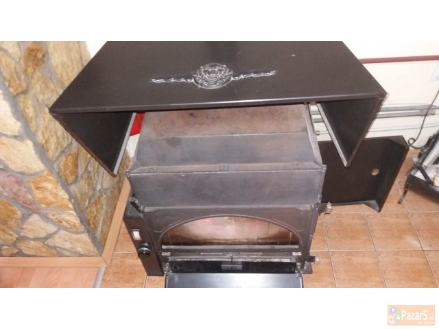   Камин Алфа плам за парно