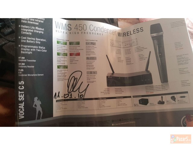 Mikrofon Akg 450 Wms Condenser