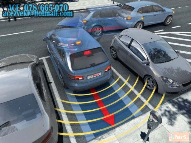Parking Senzori X 4 Za Avtomobil Kola Led