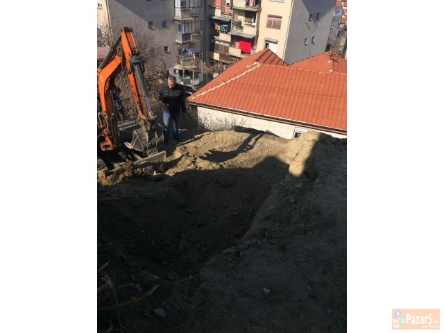 Kopanje Na Temeli, Rovovi Za Komunalni Linii, Isko