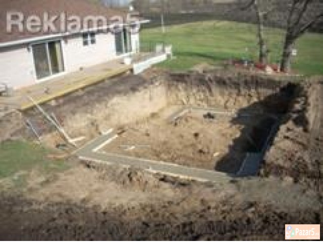 Kopanje Na Temeli, Rovovi Za Komunalni Linii, Isko