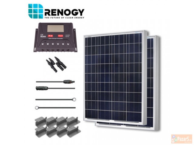solaren panel 160w baterija 75a controler 200evra