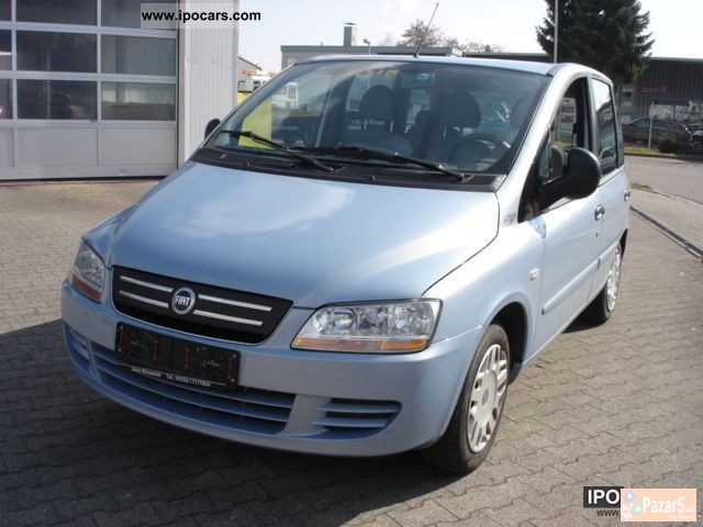 FIAT MULTIPLA 1.9 MULTIJET 120KS 6 MESTA 2005 OD