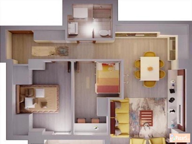 СЕ ИЗДАВА/ПРОДАВА НОВ НЕВСЕЛУВАН СТАН ВО АЕРОДРОМ