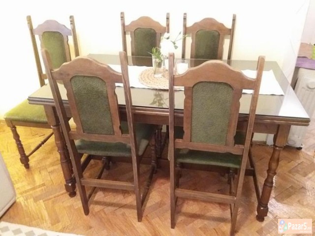 Se Prodava Masa So Pet Stola