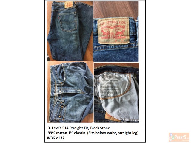 Нови, некористени Levi's машки фармерки