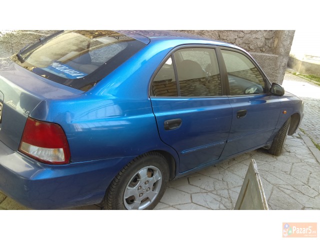 Hyundai Accent 2000g 1,3 55kw