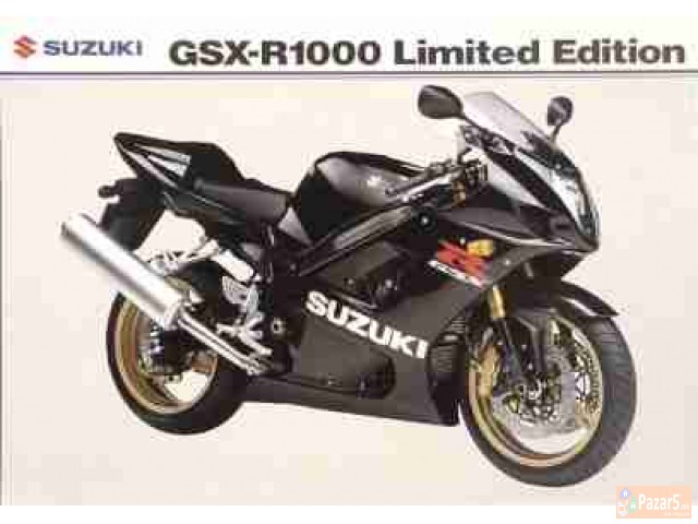 Gsxr 1000 Limited Edition/black Pearl 05
