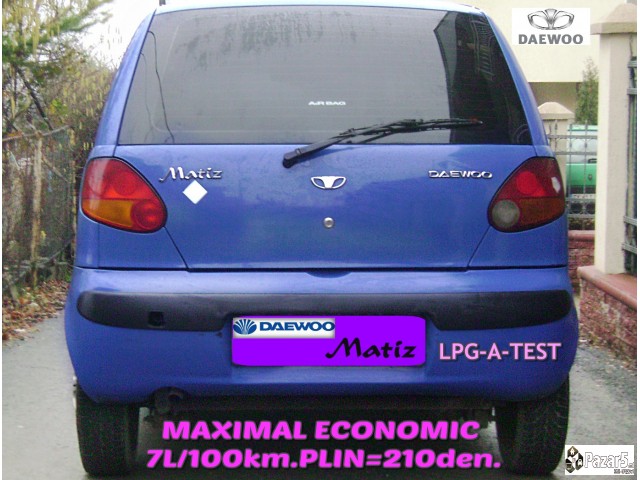 Evtino-daewoo Matiz/plin A-test/registriran Cela G