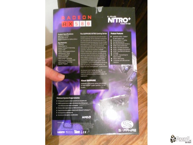 Prodavam Graficka Karticka Sapphire Nitro+ Rx580