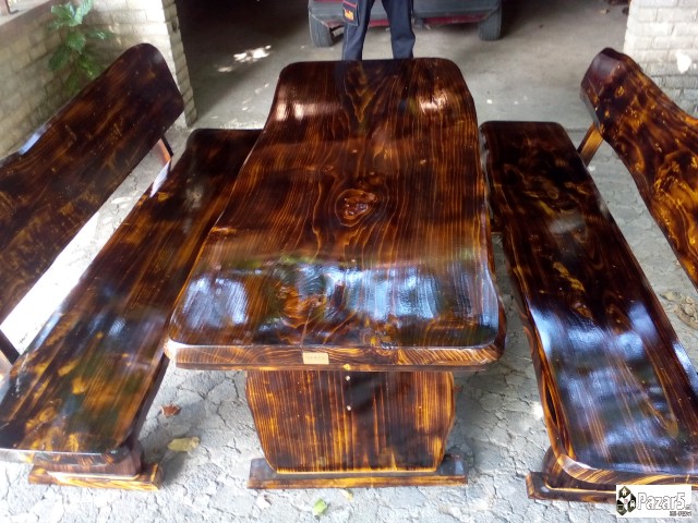 Drveni Masi Od Masivno Drvo 