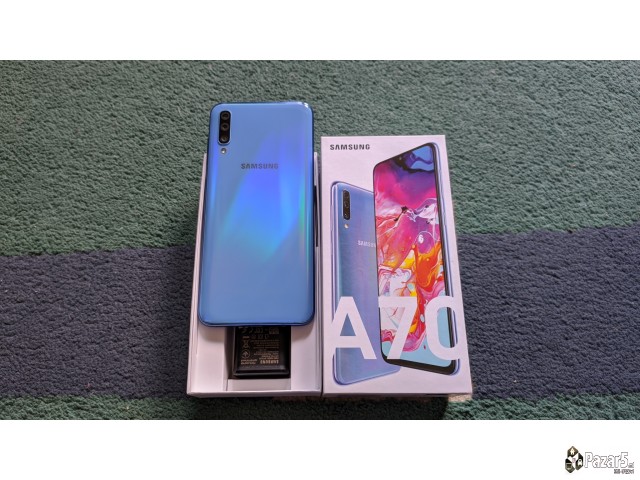 Kako Nov! Samsung A70 Blue 6/128gb Sim Free Full P