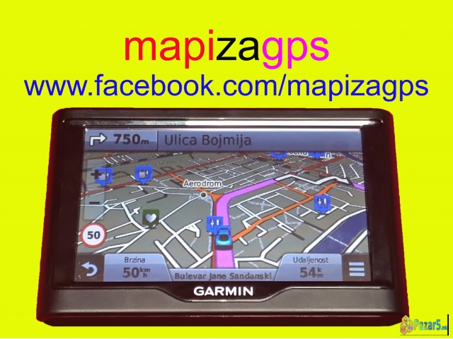 Мапи за Garmin навигации