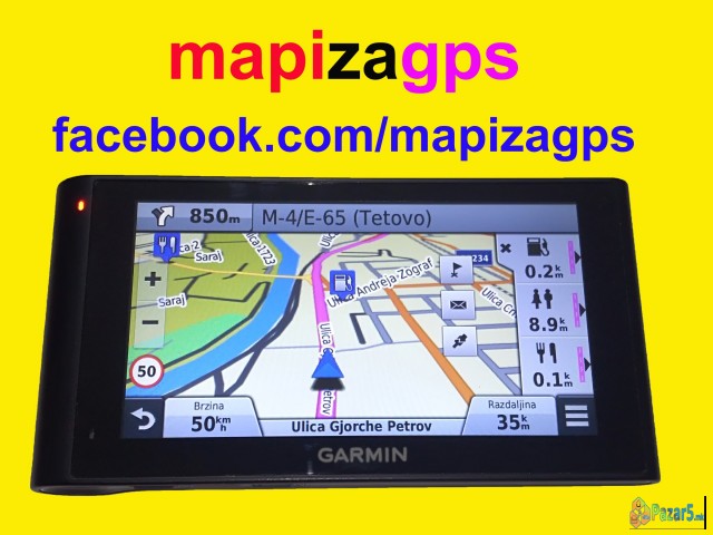 Мапи за Garmin навигации