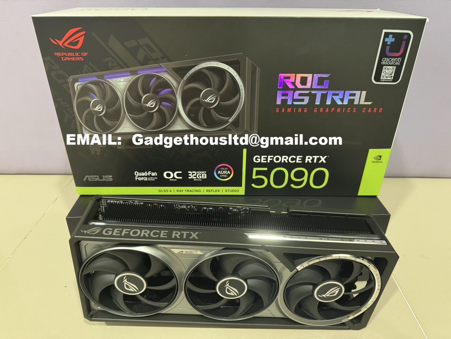 Geforce Rtx 5090/ Rtx 5080/ Rtx 5070 Ti / Rtx 4090