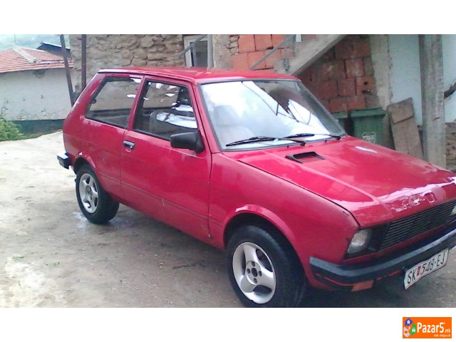 Se prodava jugo 55 registrirano so plin tel. 077 6