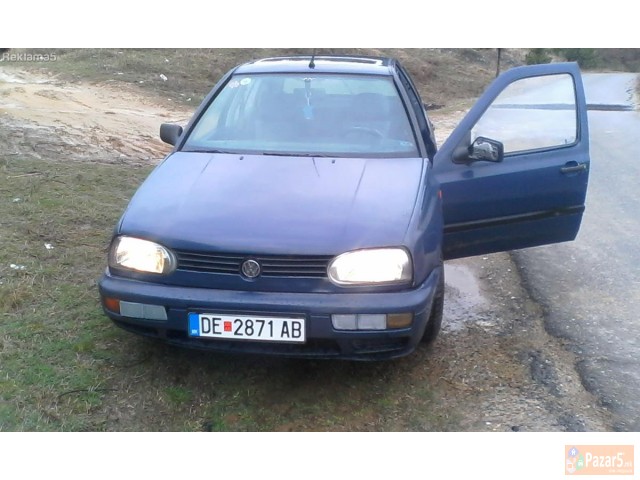 GOLF 3 DIZEL NE REGISTRIRAN