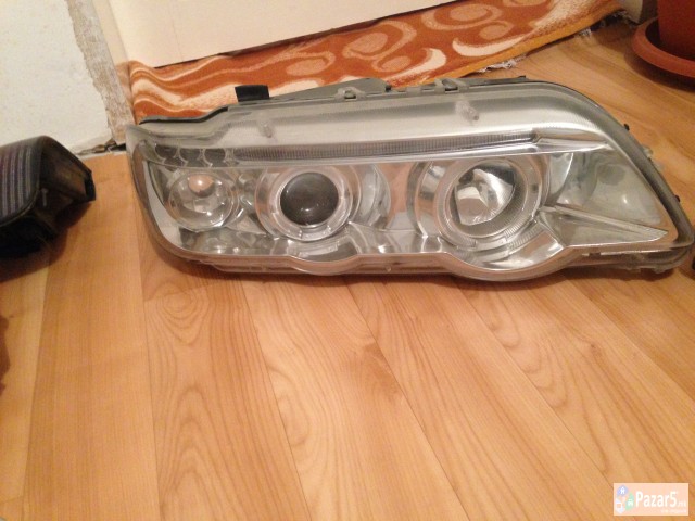 farovi za bmw x5 so lupa i angel ayes exstra