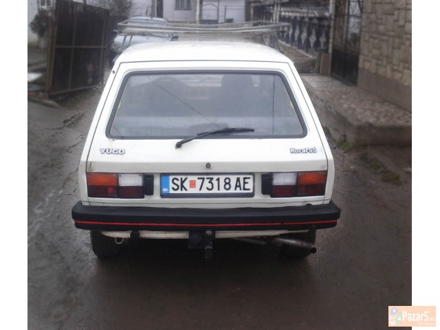 Podavam Yugo 55 pali vozi