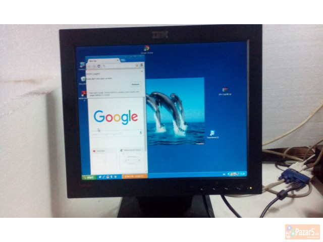 LCD MONITOR IBM 17 ICI