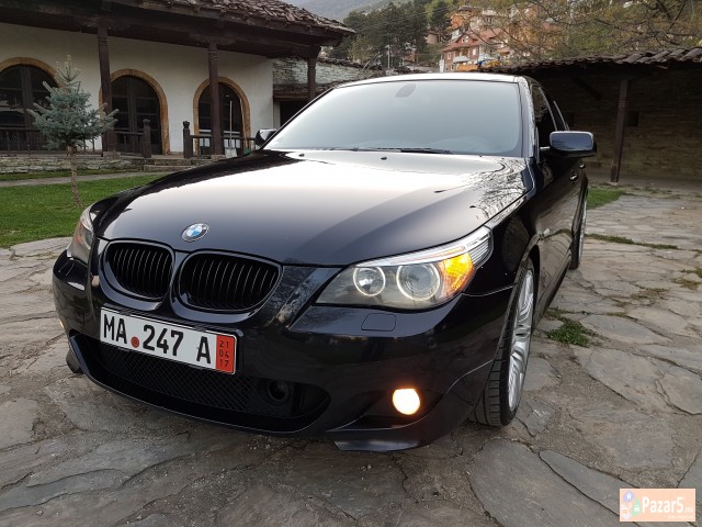 SE PRODAVA ORIGINALEN E60 BMW 530D ///M PACKET STA