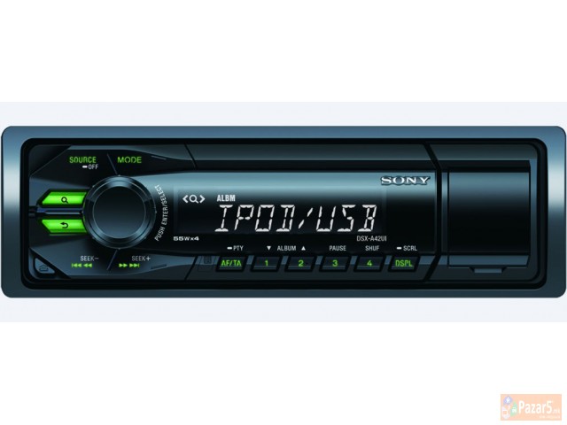 Радио Sony 4х55W, со далечинско, USB + AUX. КАКО Н
