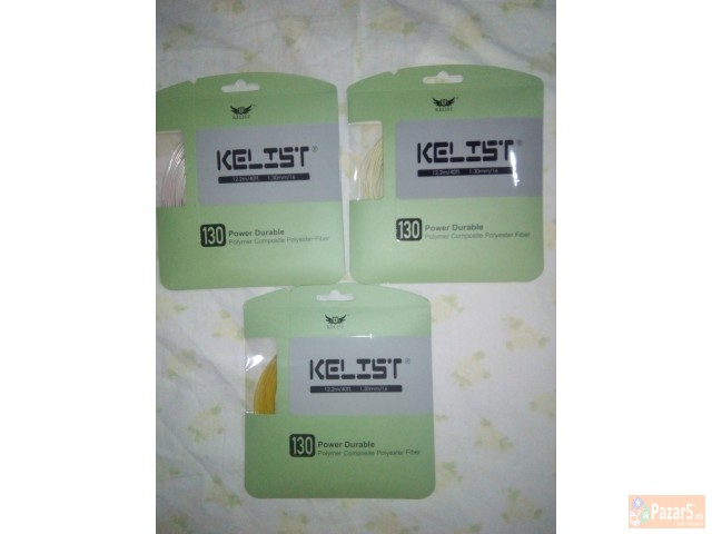 New Tennis strings