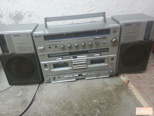 radio kasetofon germanski philips