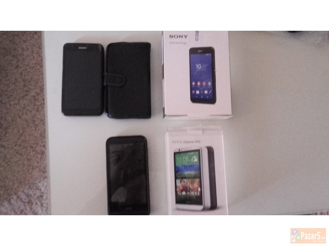 se prodavaat 2 telefoni HTC I sony
