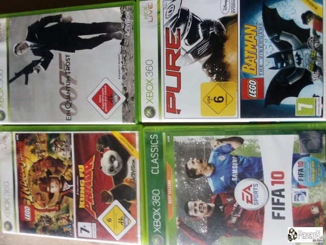 Prodavam igri za xbox 360 orginali.