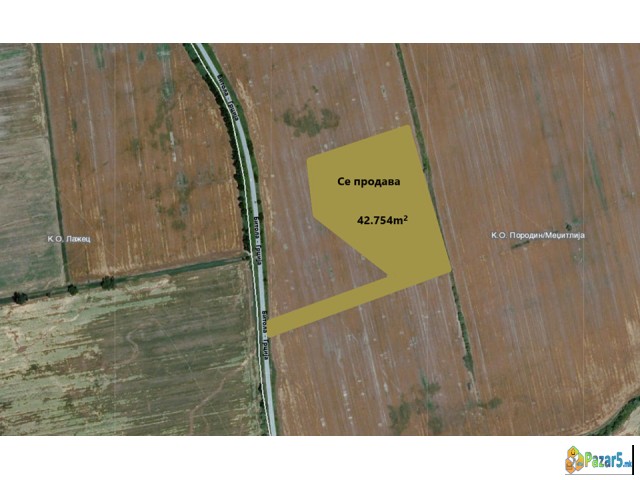 Se prodava niva 42.754 m² – Medxitlija, 1 km do gra