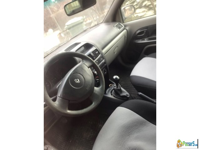 Reno klio 2002g. 1.5d.  Registrirano do 26.juli, p