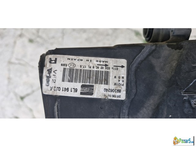 Poloven Far Za Seat Ibiza 2005