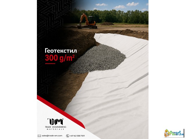 Geotekstil 300 g/m²