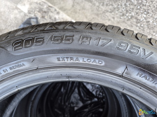 Polovni 4 Gumi M+s 205/55 R17 Tigar 150€