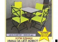 Metalni Stolovi I Masi(mermer) Za Terasi