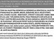 Lebarki Bubasvabi Mravki Krlezi-stenici Gluvci Sta