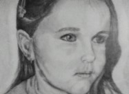 Crtanja Na Portreti So Tehnika Grafika