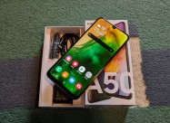 Kako Nov! Samsung A50 Black 4/128gb Sim Free Full 