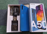 Kako Nov! Samsung A50 Blue 128gb 4gb Ram Full Pack