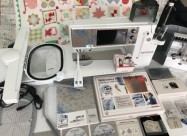 Bernina 880 Sterling Edition Embroidery Sewing Mac